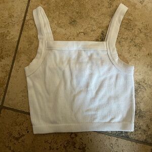 cotton on white tank